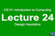 CS101- Introduction to Computing- Lecture 24