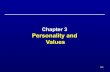 Ch 03 personality and values