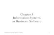 Chap05# Information Systems in Business Software