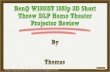 BenQ W1080ST 1080p 3D Short Throw DLP Home Theater Projector Review