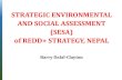 Strategic Environmental and Social  Assessment (SESA) of REDD+ strategy, Nepal