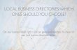 Local Business Directories: Which Ones Should You Choose?