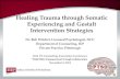 Healing Trauma through Somatic Experiencing and Gestalt Therapy