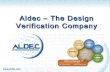 Aldec overview 2011-10 revised