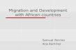 Migration and Development with African Countries.