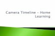 Camera timeline – BTEC Home Learning