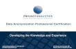 Data Anonymization Professional Certification