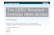 LERU roadmap towards open access