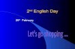 2nd english day