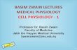 Basim Zwain Lectures - Cell Physiology 1