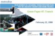 Metrolinx Green Paper 7: Transit