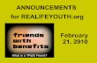 2-21-10 Youth  Announcements
