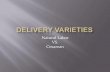 Delivery varieties