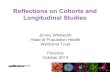 Reflections on cohorts and longitudinal studies