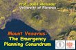 Vesuvius - Emergency Planning