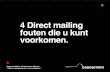 4 Direct mailing fouten die u kunt voorkomen - Peppermint Media
