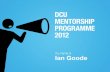 DCU Mentorship Presentation