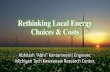Green Lecture Series: Rethinking Local Energy Choices and Costs