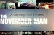 Analysing film trailers- The November Man