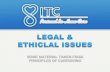 Legal & ethiclal issues