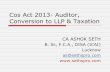 Cos act 2013 llp & taxation june 2014