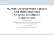 Adverse Childhood Experience  for CHW and the Homeless Population