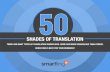 50 shades of translation