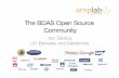 The BDAS Open Source Community