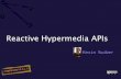Reactive Hypermedia APIs