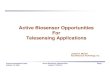 Active Biosensors Presentation (Generic 03 15 2010)