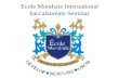 Ecole mondiale international Baccalaureate Seminar