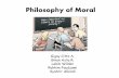 Philosophy of moral