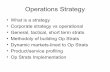 Operations strategy and  startaegic sourcing 0113