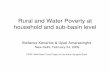 Rural and Water Poverty at household and sub-basin level in IGB Basin