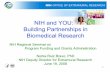 NIH And You - Building Partnerships in Biomedical Research - Slide 1
