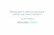 Making search better by tracking & utilizing user search behavior