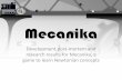 Research results for Mecanika, a game to learn Newtonian concepts, by Francois Boucher-Genesse