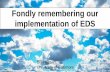 Fondly Remembering Our Implementation of Eds: 2014 MDL Vendor Day