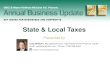 2015 State & Local Tax Update