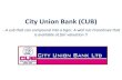 City Union Bank (CUB) - A well run Frachise at attractive valuation