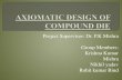 Axiomatic design of compound die 45