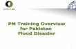 Project Aid Business Case & Delivery Plan for Post Disaster Project Management training for Pakistan Flood Disaster 2010