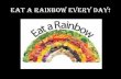 Eat a rainbow presentation for 3-7 year-olds (primary school)