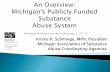 An Overview - Michigan's Publicly Funded Mental Health, Substance Abuse, and Developmental Disabilities System
