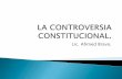 La controversia constitucional