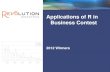 Applications of R in Business contest: 2012