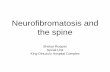 Neurofibromatosis and the spine