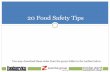 20 Essential Food Safety Tips
