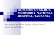Outcome of non surgical root canal treatment at muhimbili national hospital, tanzania