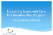 Sustaining Improvement: Interior Health Authority Breathe Well Respiratory Liaison